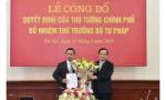 Công bố quyết định bổ nhiệm Thứ trưởng Bộ Tư pháp