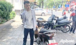 Bắt nhanh đối tượng trộm xe ở phường 6, TP. Mỹ Tho