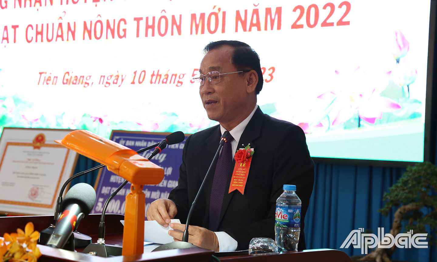 Đồng chí Nguyễn Văn Vĩnh chỉ đạo.