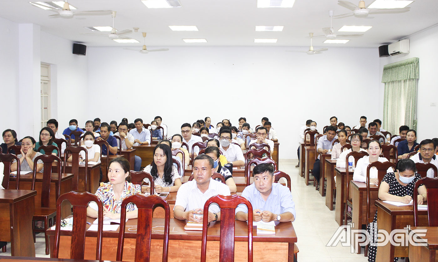 Quang cảnh buổi lễ 