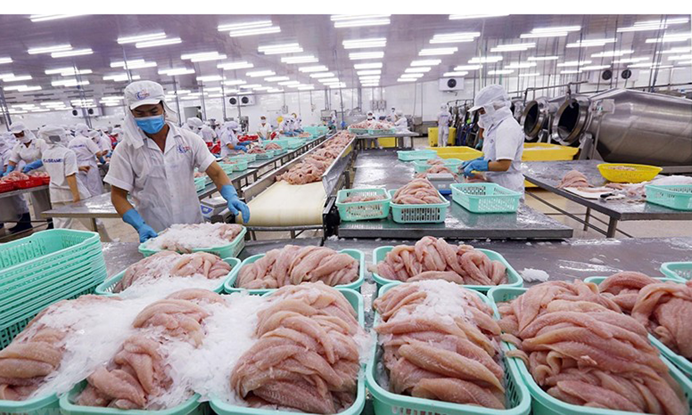 Xuất khẩu thủy sản đang gặp nhiều khó khăn.