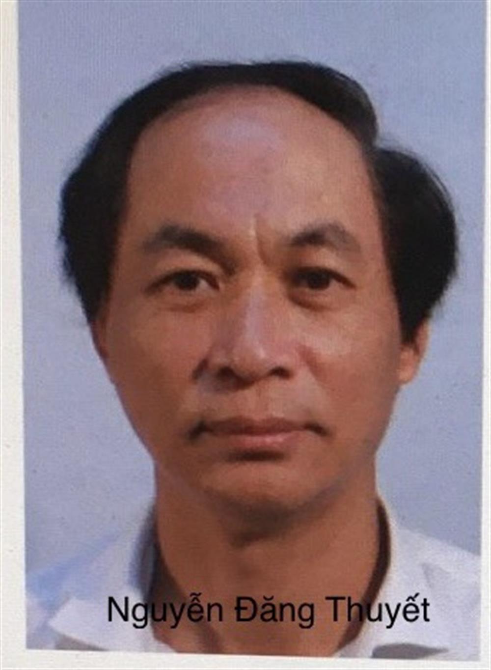 Bị can Nguyễn Đăng Thuyết.