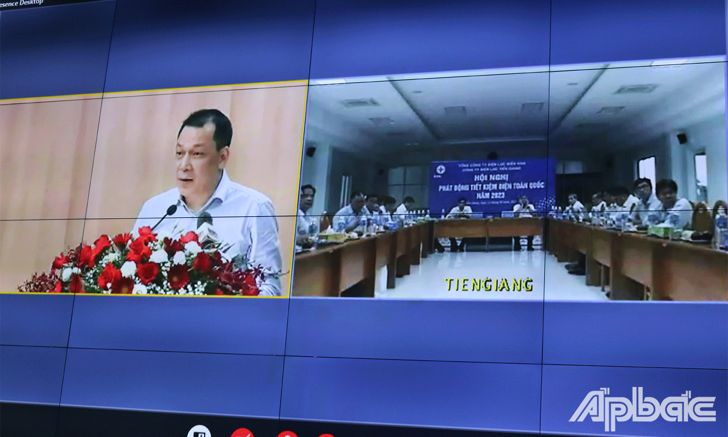 Đồng chí Đặng Hoàng An Thứ trưởng Bộ Công Thương phát động phong trào tiết kiệm điện năm 2023