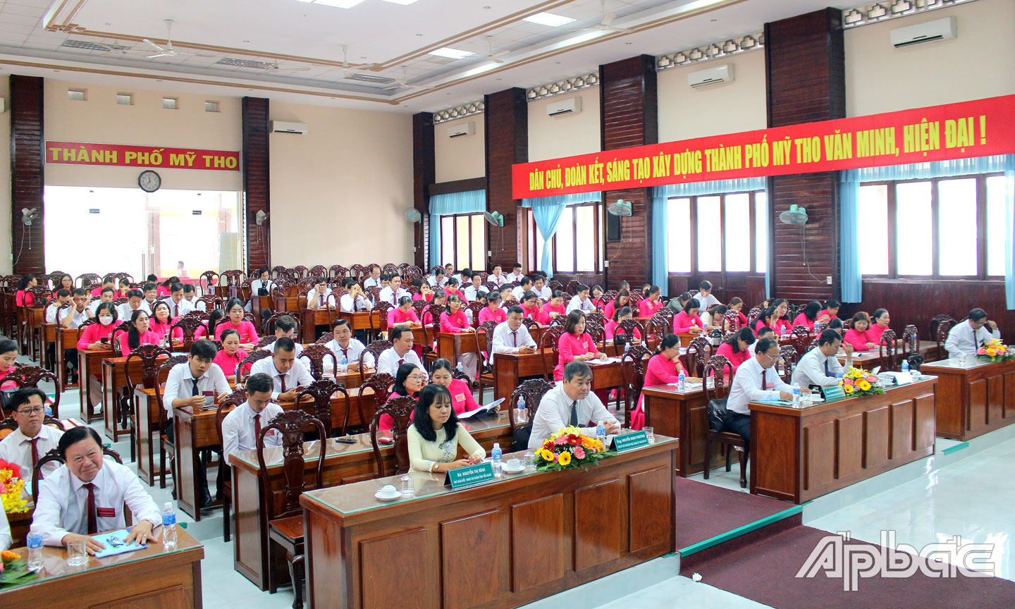Đại biểu tham dự tại Đại hội.