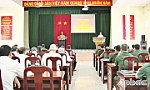 Đảng ủy Quân sự TX. Cai Lậy sơ kết giữa nhiệm kỳ 2020 - 2025