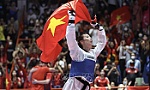 Nữ võ sĩ Việt Nam tạo 'địa chấn' khi đánh bại ĐKVĐ Taekwondo thế giới