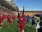 Thanh Nhã nói gì sau khi ghi bàn vào lưới đội đang đứng hạng 2 trên BXH FIFA?