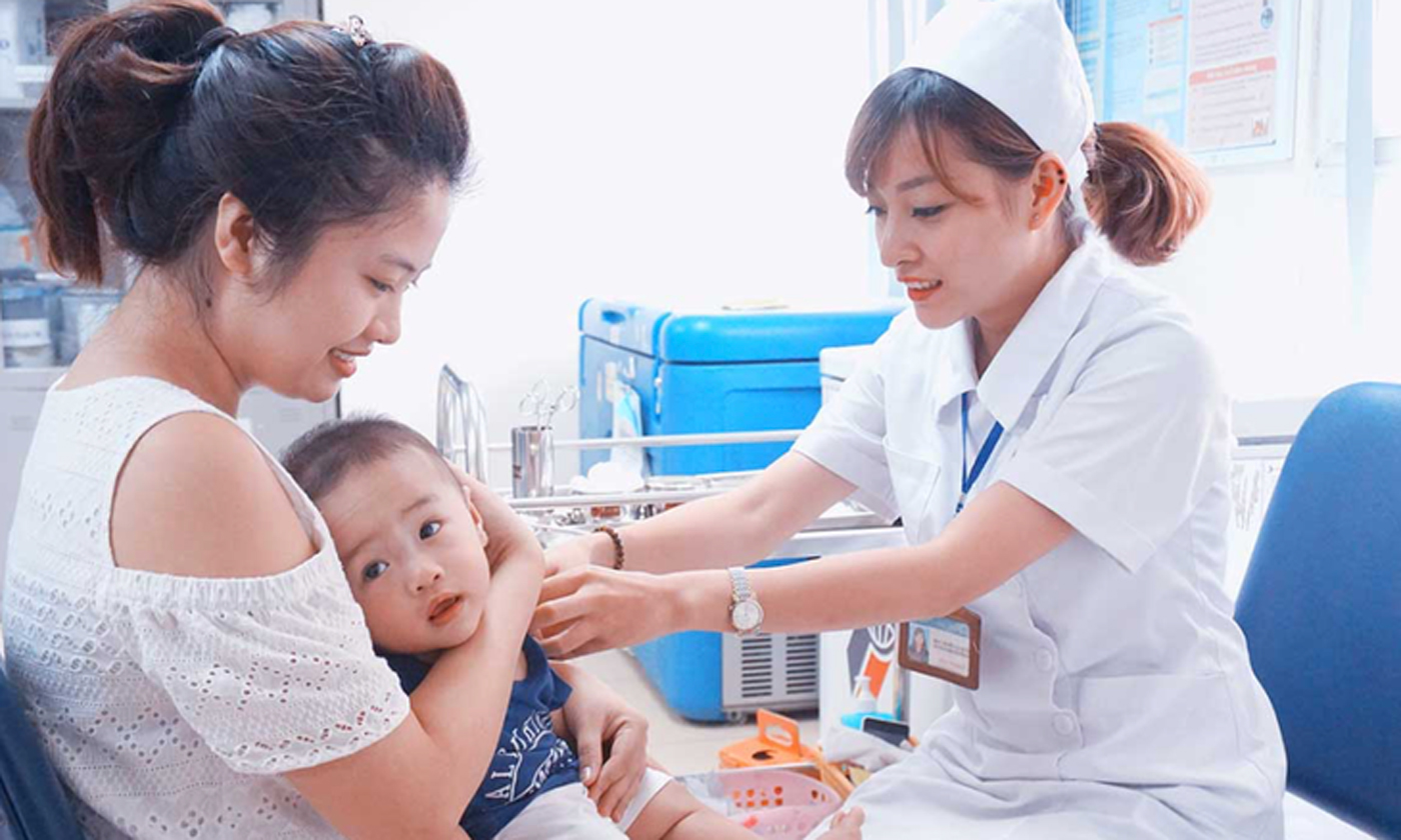Tiêm vaccine thuộc chương trình tiêm chủng mở rộng. Nguồn: Sở Y tế TP Hồ Chí Minh.