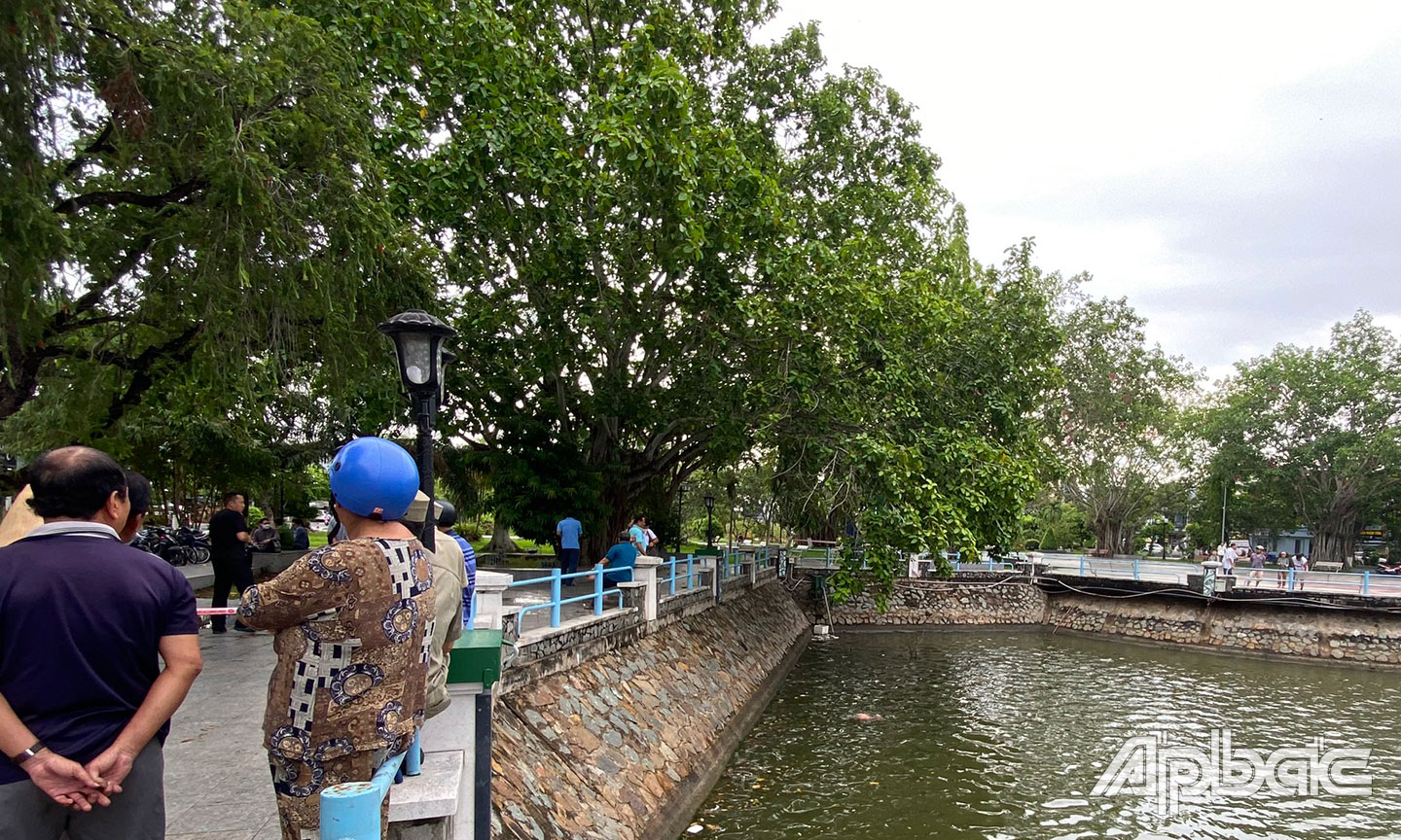 Hiện trường vụ việc.