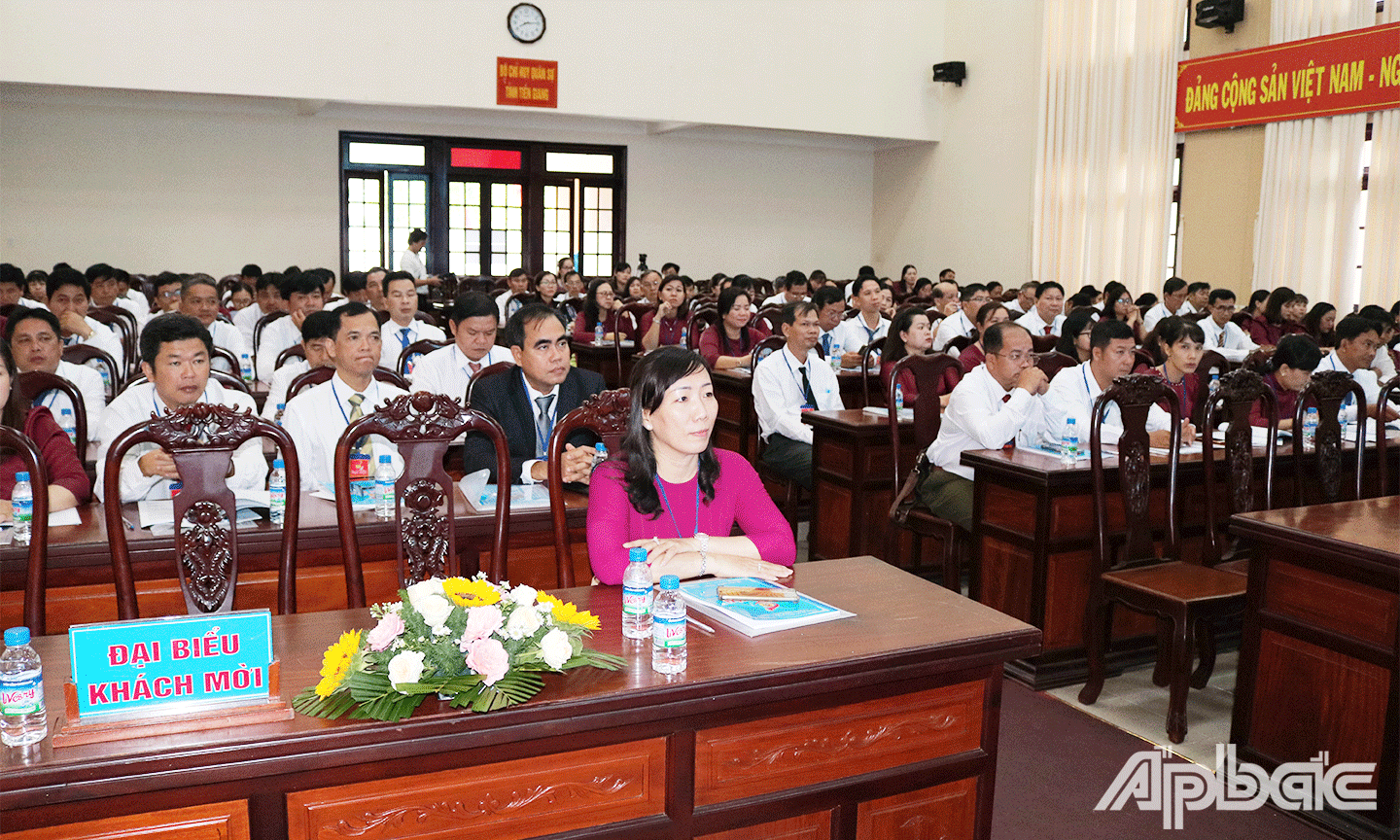 Đại biểu tham dự Đại hội