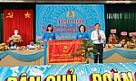 Đồng chí Nguyễn Thị Mười Một tái đắc cử Chủ tịch Liên đoàn Lao động huyện Gò Công Đông nhiệm kỳ 2023 - 2028