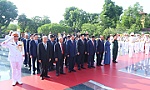 Lãnh đạo Đảng, Nhà nước tưởng niệm các Anh hùng liệt sỹ
