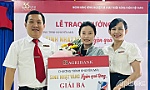 Agribank huyện Gò Công Tây: Trao thưởng khách hàng trúng thưởng Chương trình khuyến mại 