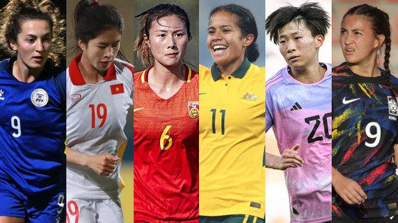 Các gương mặt trẻ được AFC dự báo sẽ tỏa sáng tại World Cup 2023.