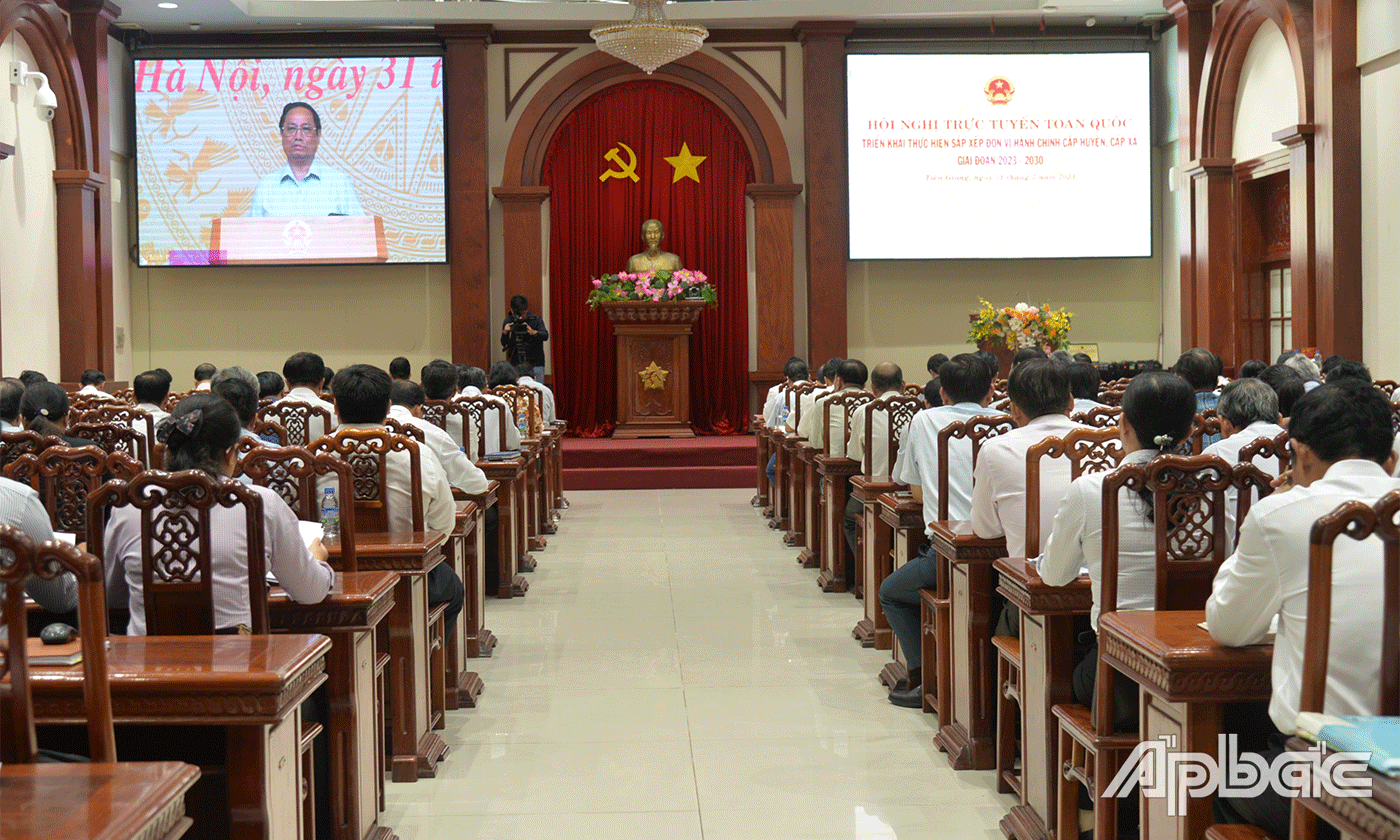 Thủ tướng Phạm Minh Chính phát biểu tại hội nghị.