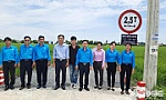 Tiền Giang: Gắn biển công trình thi đua cấp tỉnh 