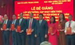 Bế giảng Lớp bồi dưỡng các lãnh đạo tỉnh, thành phố trực thuộc Trung ương