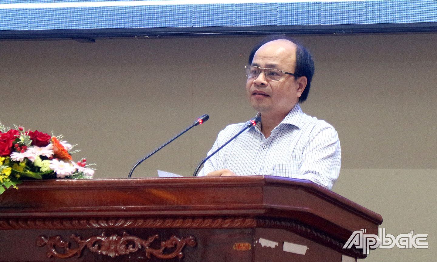 Lãnh đạo sở, ngành tỉnh phát biểu ý kiến tại hội nghị.