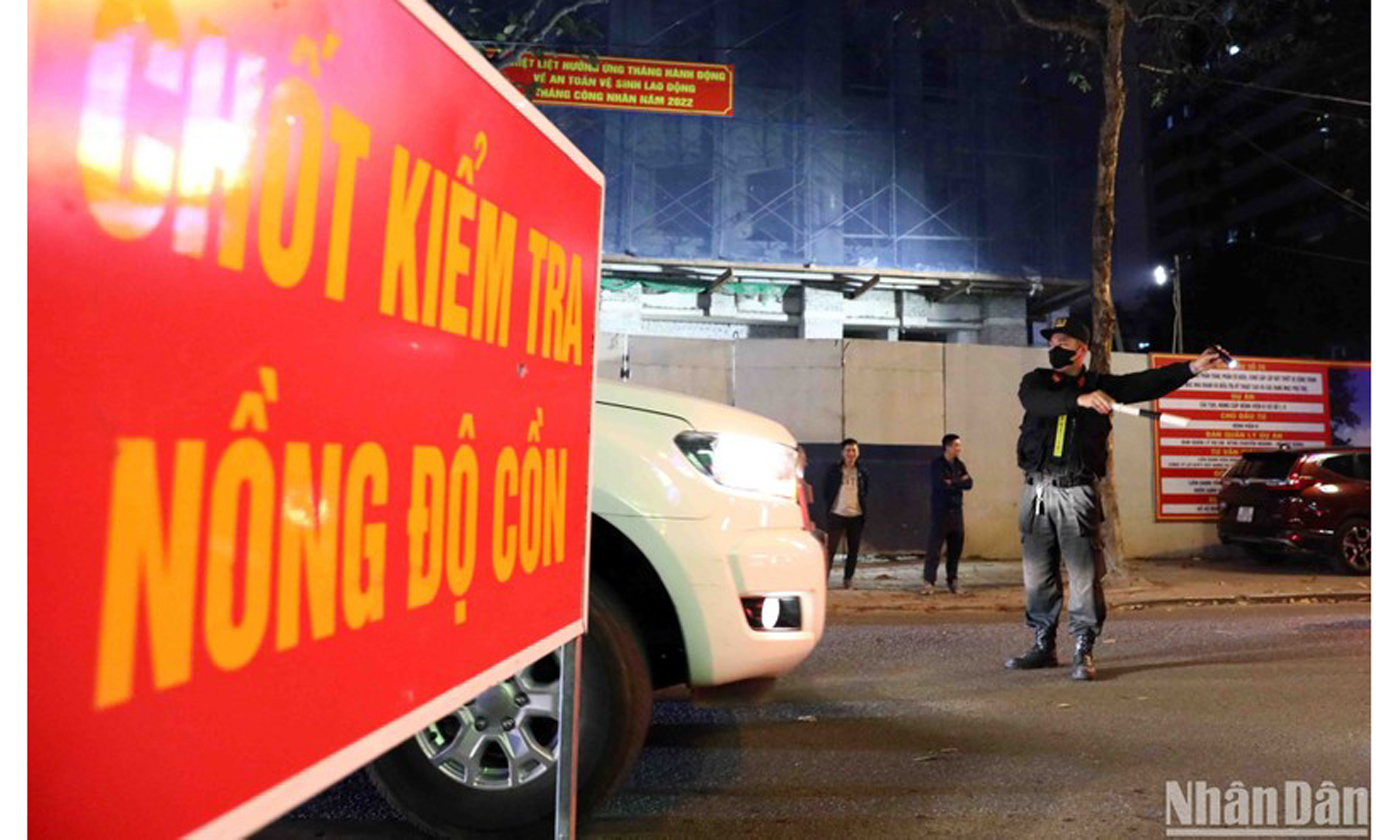 Công điện yêu cầu công an các địa phương tiếp tục tăng cường công tác tuần tra, kiểm soát, xử lý nghiêm các hành vi vi phạm như lỗi nồng độ cồn, ma túy, tốc độ...