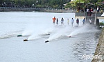 Sôi nổi đua tàu mô hình tại giếng nước Mỹ Tho