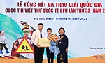 Học sinh Việt Nam lần thứ 18 đạt giải quốc tế thi viết thư UPU