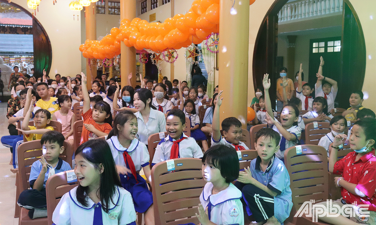Tiền Giang: Hơn 700 thiếu nhi tham dự chuỗi Chương trình 