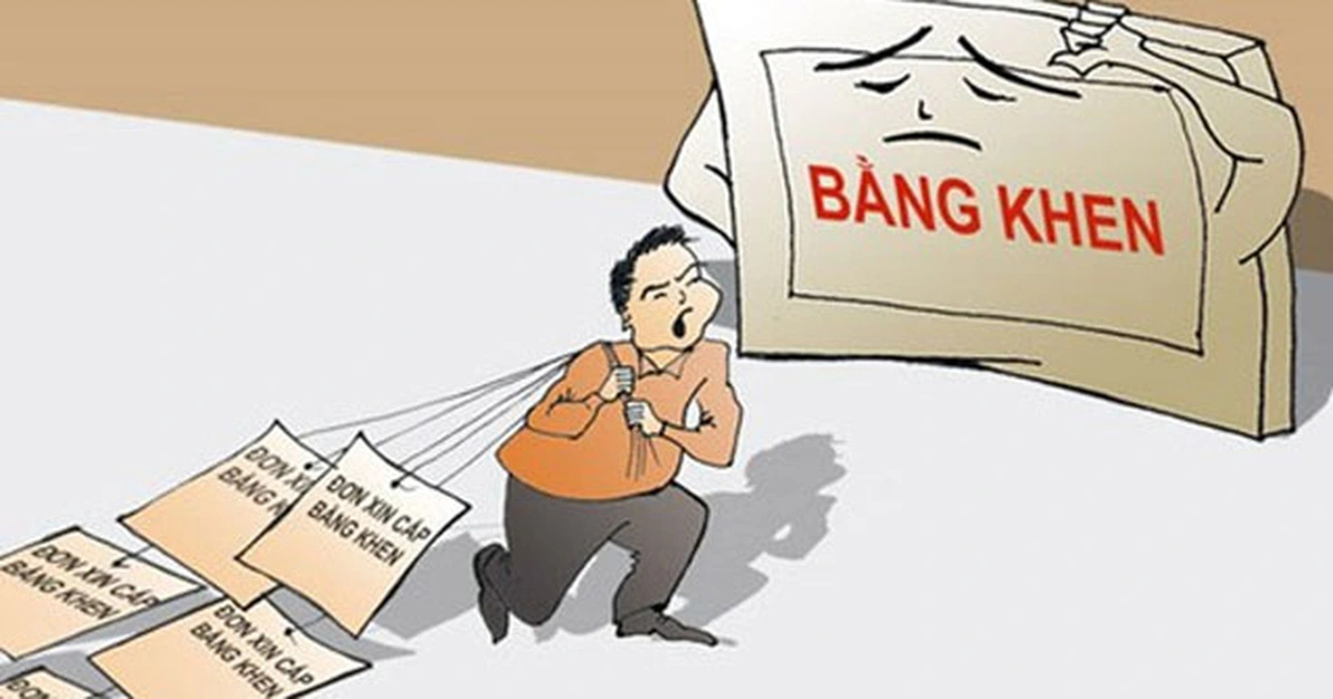 Bệnh sính thành tích. Ảnh minh họa (dantri.com.vn)