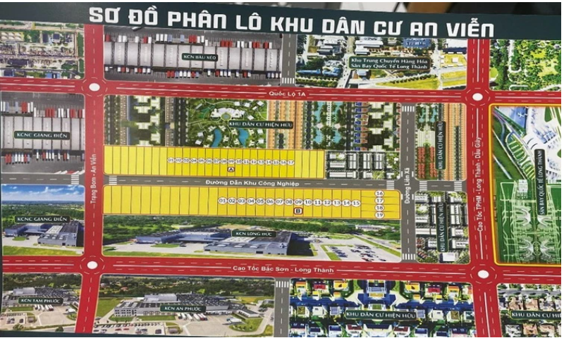 Sơ đồ tự vẽ phân lô khu dân cư An Viễn.