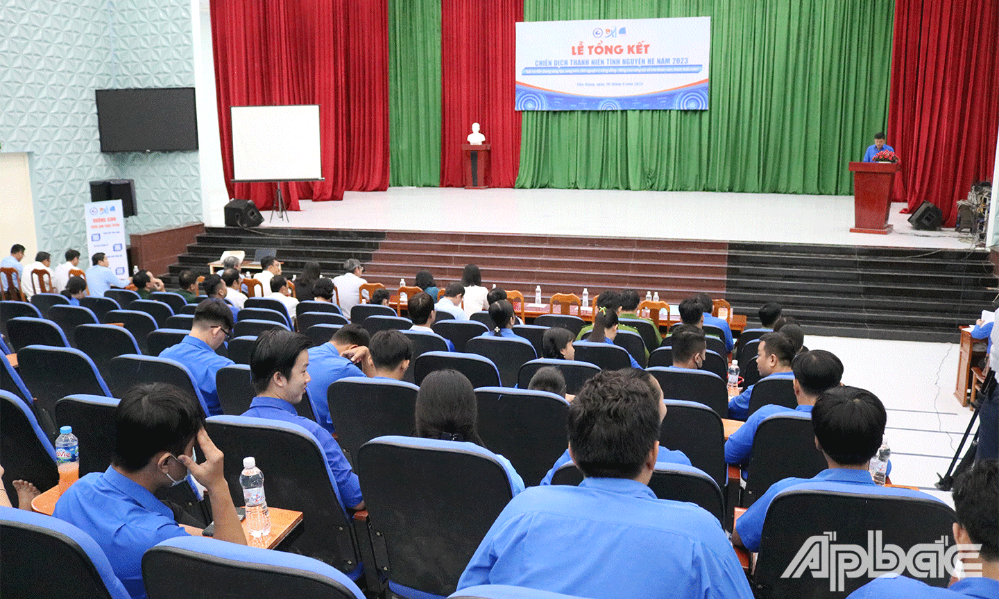 Quang cảnh buổi lễ