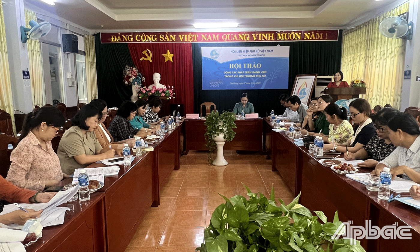Quang cảnh hội thảo.