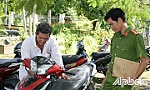Công an huyện Tân Phước: Trao trả xe máy sau 1 ngày bị trộm