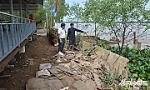Sạt lở nghiêm trọng ở xã Tân Phong và Xuân Đông: Cần được đầu tư và xử lý cấp bách