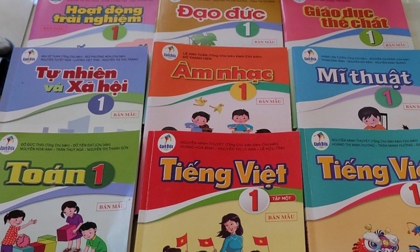 Sách giáo khoa lớp 1 cho chương trình giáo dục phổ thông mới.