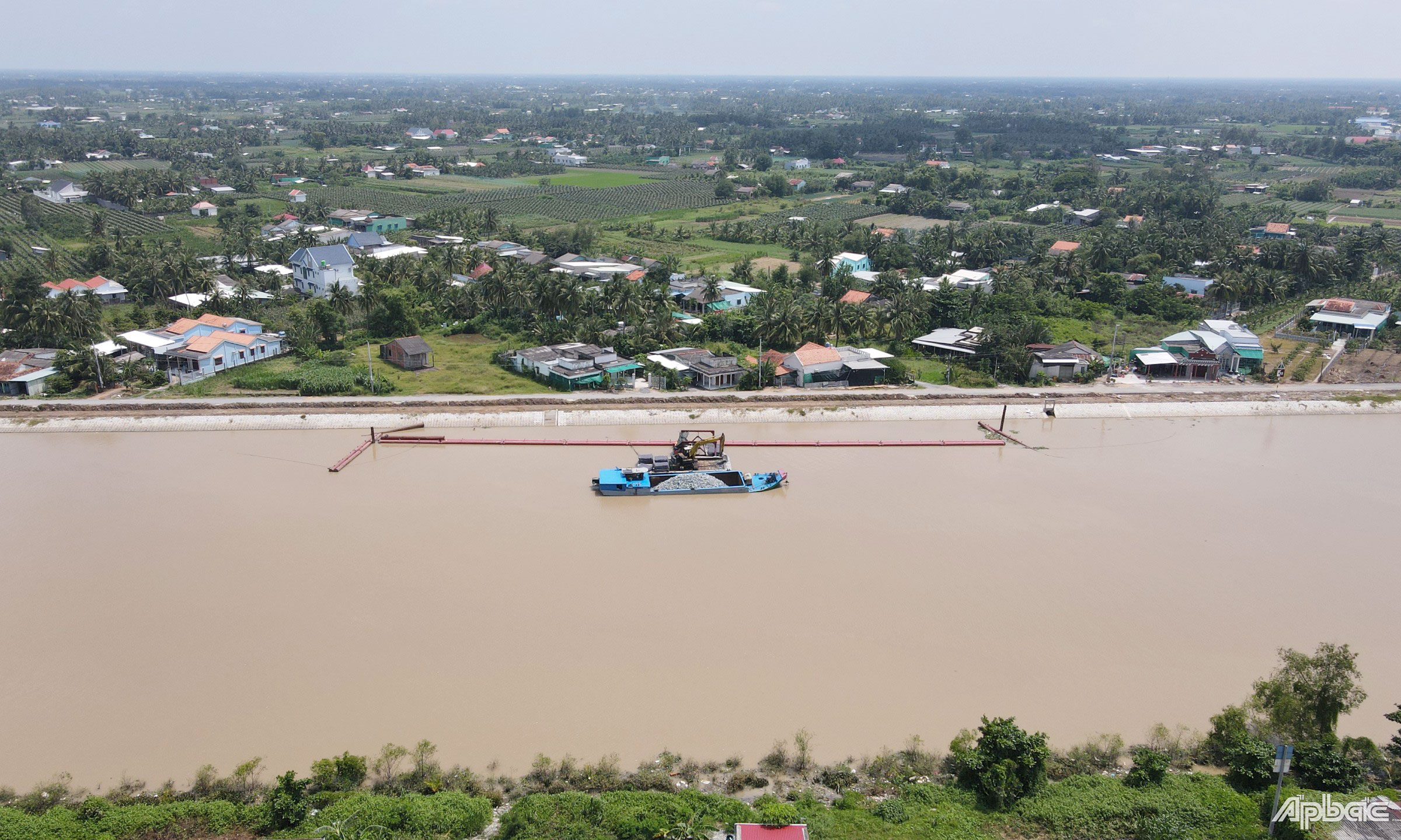 Huyện Chợ Gạo đang tập trung đẩy nhanh tiến độ xây dựng khu TĐC tại xã Bình Phục Nhứt.