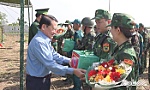 Bộ đội Biên phòng Tiền Giang diễn tập chiến thuật Đồn Biên phòng