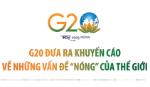 G20 đưa ra khuyến cáo về những vấn đề 