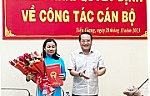 Sở Khoa học và Công nghệ và Sở Xây dựng tỉnh Tiền Giang có Phó Giám đốc mới