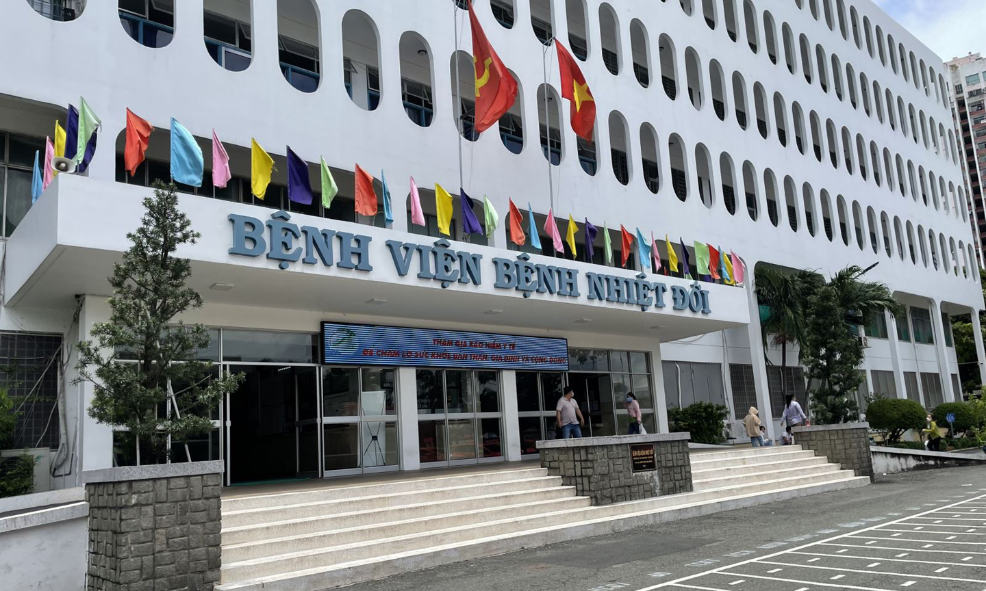 Các ca bệnh đậu mùa khỉ tại Thành phố điều trị tại Bệnh viện Bệnh Nhiệt đới TP Hồ Chí Minh.