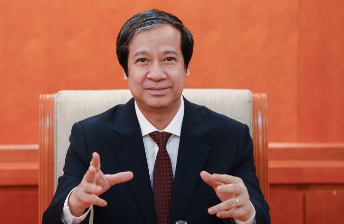 Bộ trưởng Bộ Giáo dục và Đào tạo Nguyễn Kim Sơn. Ảnh: TL. 