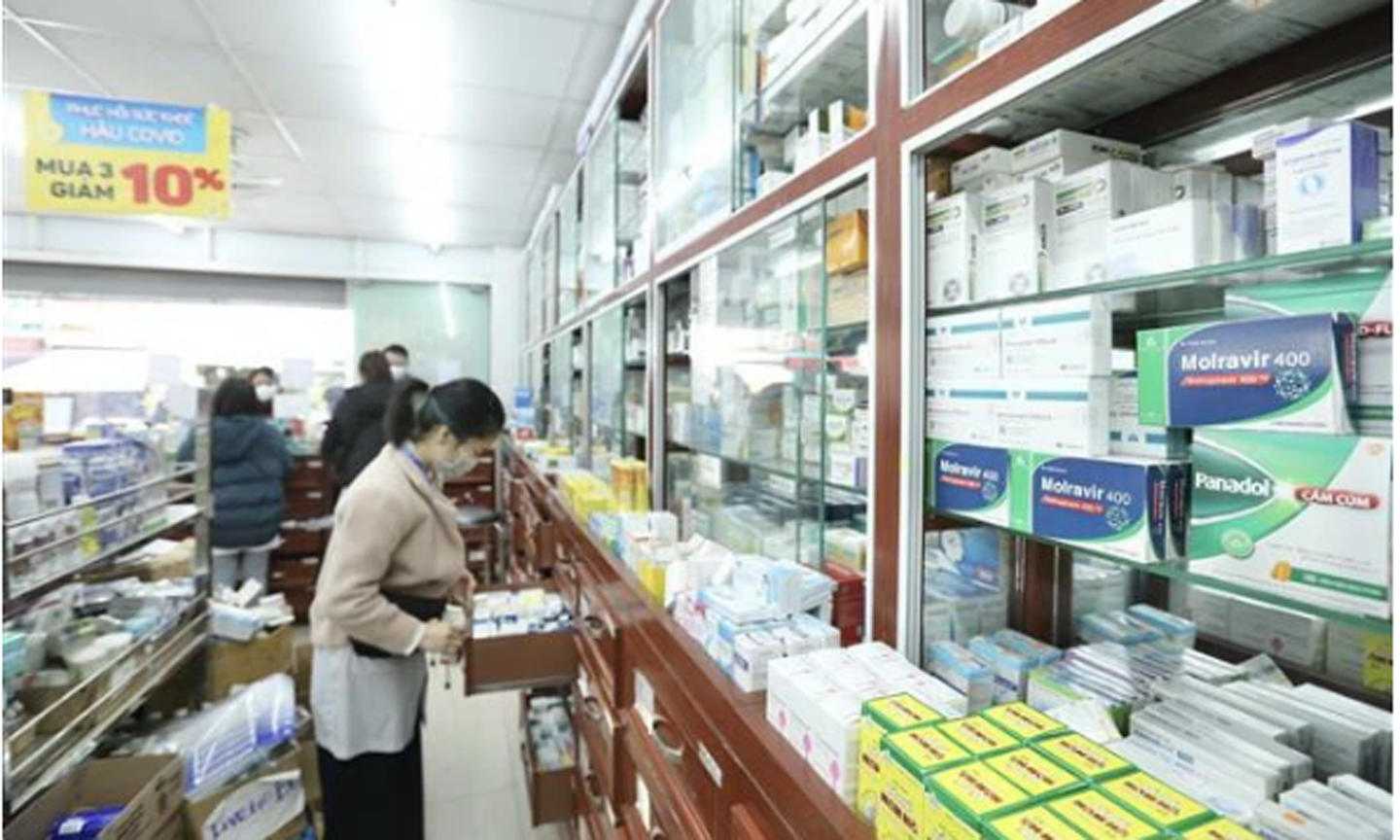 Một cửa hàng thuốc. (Nguồn: TTXVN)