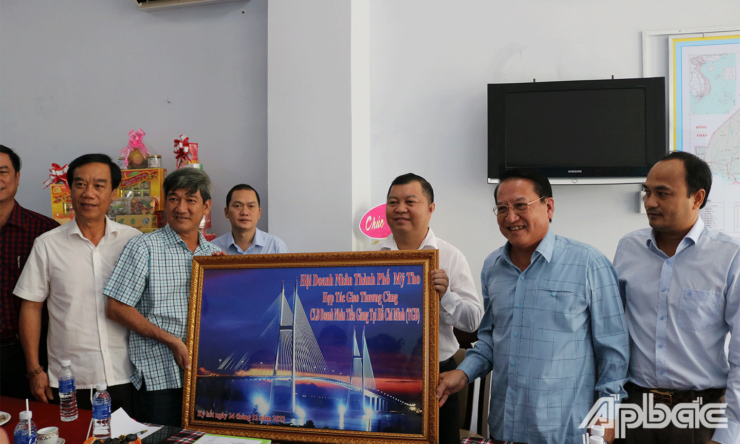 Hội Doanh nhân TP. Mỹ Tho cùng Câu lạc bộ (CLB) Doanh nhân Tiền Giang tại TP. Hồ Chí Minh (TGB) 