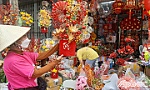 Sôi động thị trường trang trí tết