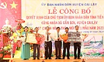 Cẩm Sơn ra mắt xã nông thôn mới kiểu mẫu
