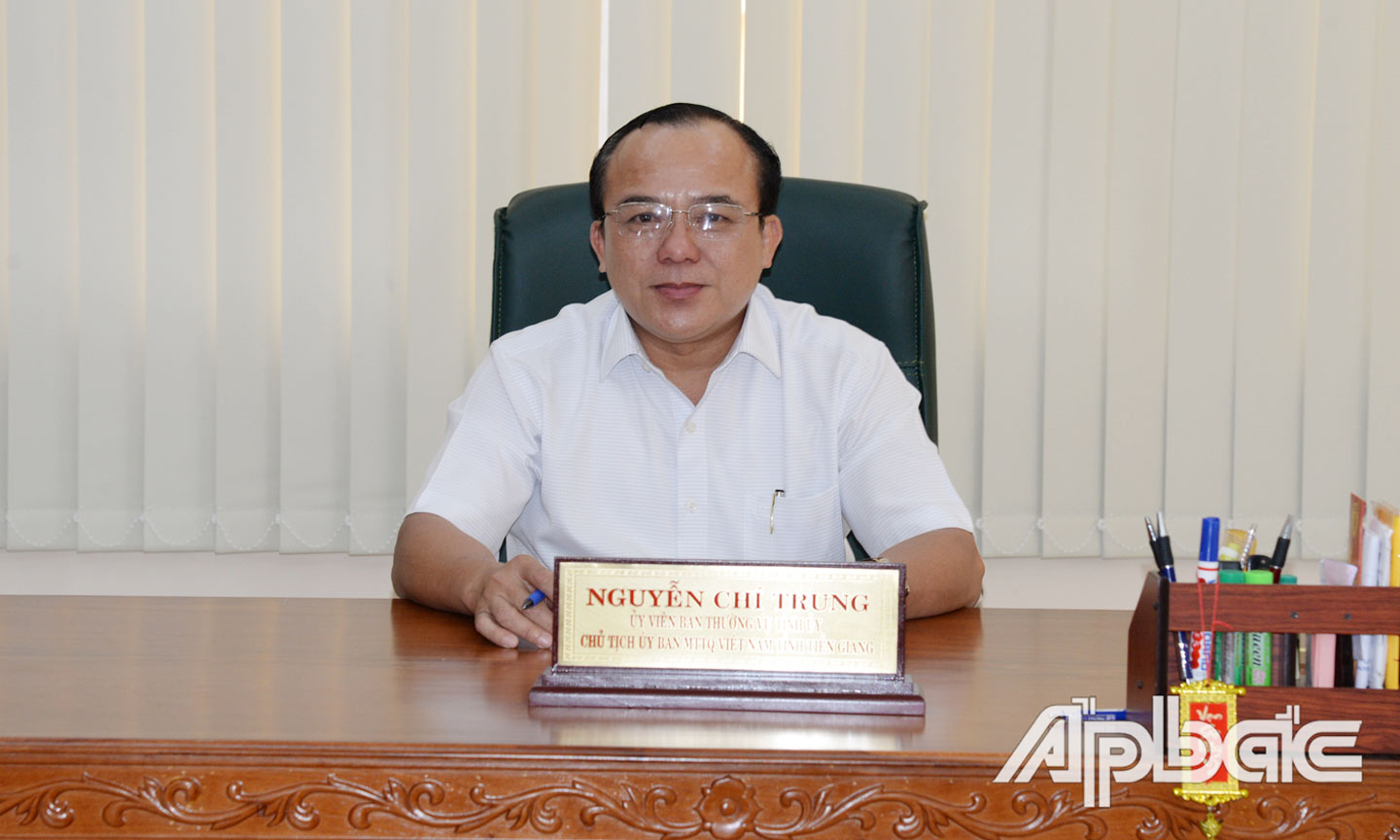 Đồng chí Nguyễn Chí Trung.  ảnh: HẠNH NGA
