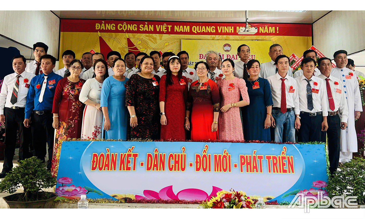 Uỷ ban MTTQ Việt Nam xã Lương Hòa Lạc, lần thứ XIII, nhiệm kỳ 2024 – 2029 ra mắt.