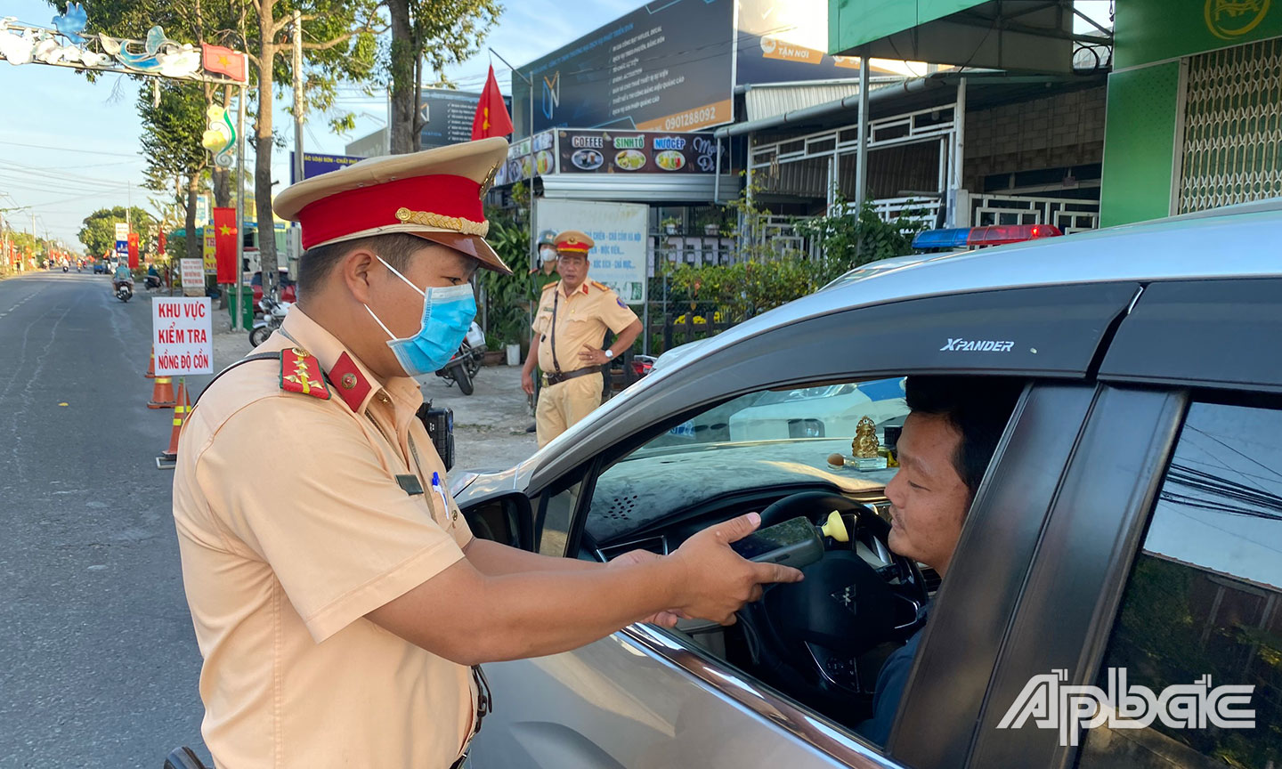 Người dân đa phần ý thức việc không sử dụng rượu bia khi tham gia giao thông, đặc biệt là xe ô tô.
