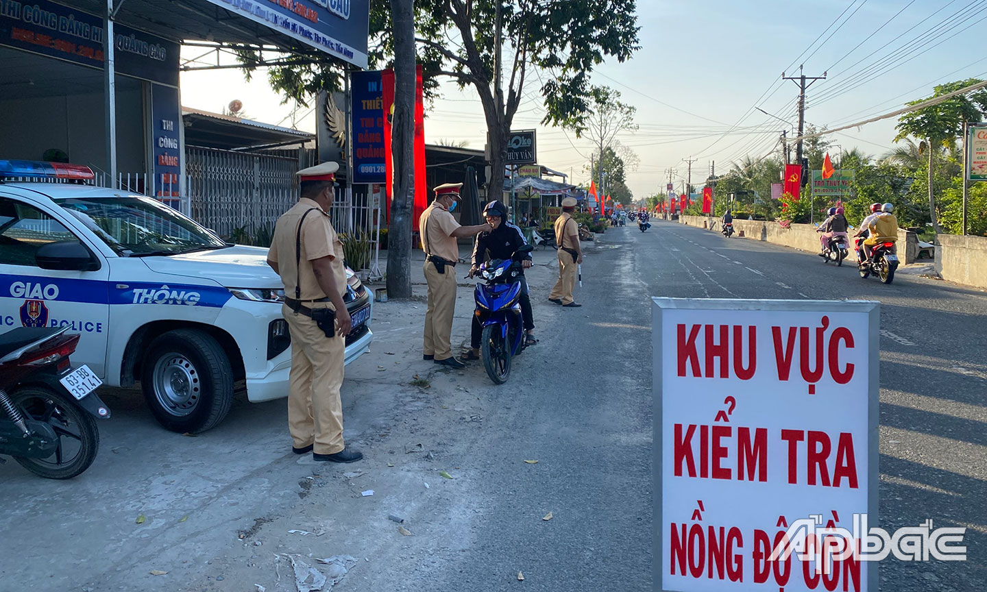 Lực lượng CSGT phát hiện xử lý 