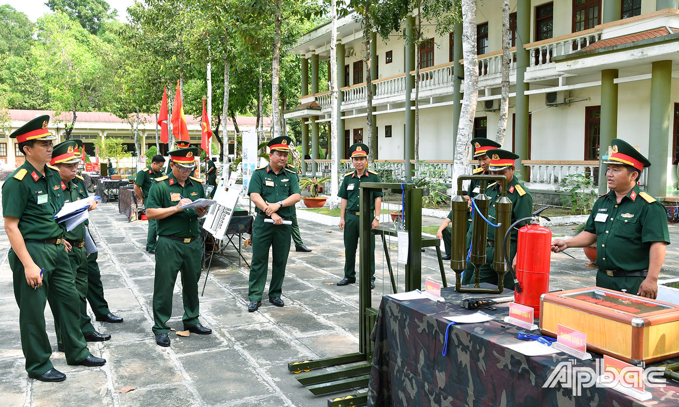 Các sản phẩm tại hội thi.
