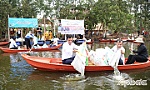 Tiền Giang: Thả hơn 2 tấn cá giống tái tạo nguồn lợi thủy sản tại Khu Bảo tồn sinh thái Đồng Tháp Mười