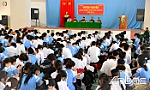 Học viện Kỹ thuật Quân sự: Tuyên truyền, hướng nghiệp tuyển sinh Quân sự năm 2024 tại huyện Cái Bè